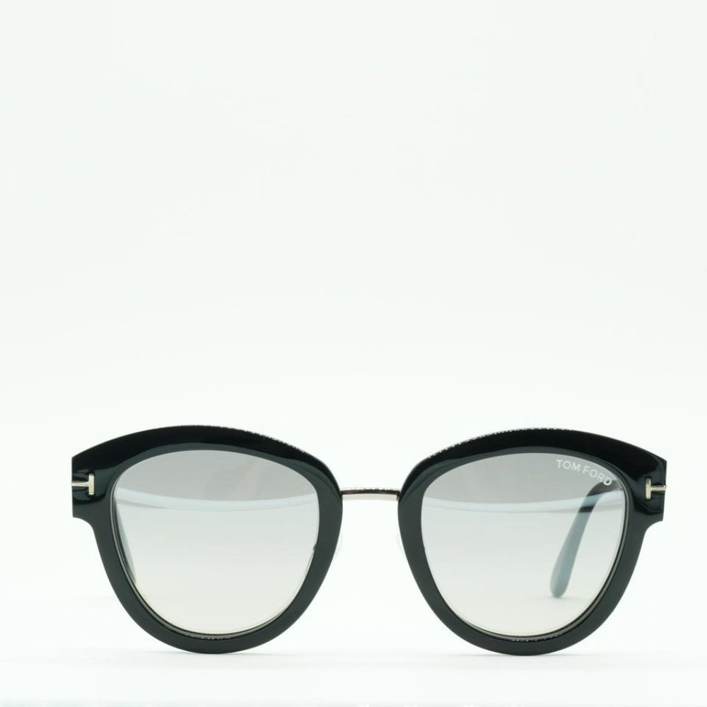 💯 NEW TOM FORD BLACK/GREY Ft0574/S 14c SUNGLASSES - Picture 3 of 10